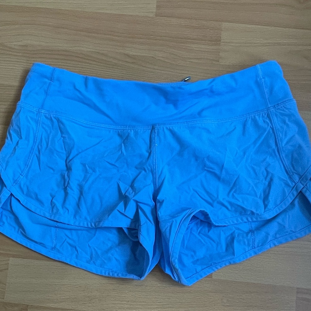 Lululemon Speed Up Short in Blue